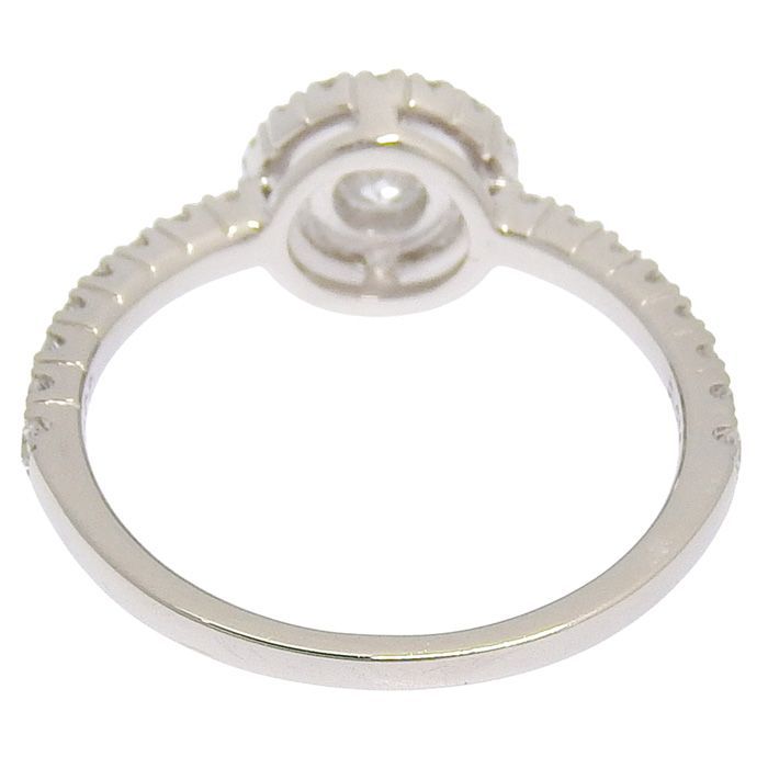 デザイン ダイヤ リング Pt900 プラチナ ダイヤモンド 0.301ct 0.32ct