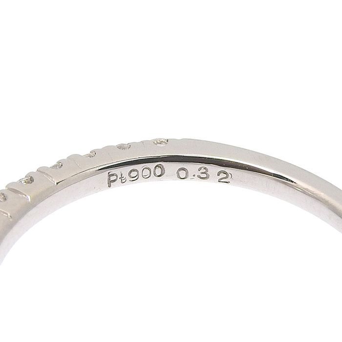 デザイン ダイヤ リング Pt900 プラチナ ダイヤモンド 0.301ct 0.32ct