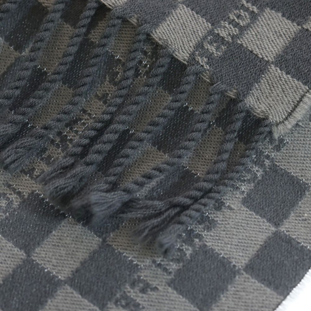 ブロックチェック マフラー