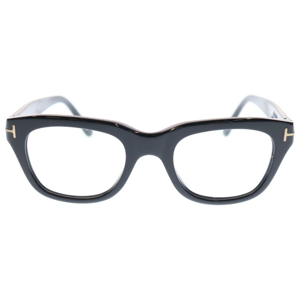 TOM FORD (トムフォード) クリアレンズ ウェリントンサングラス アイウェア ブラック TF5178 001