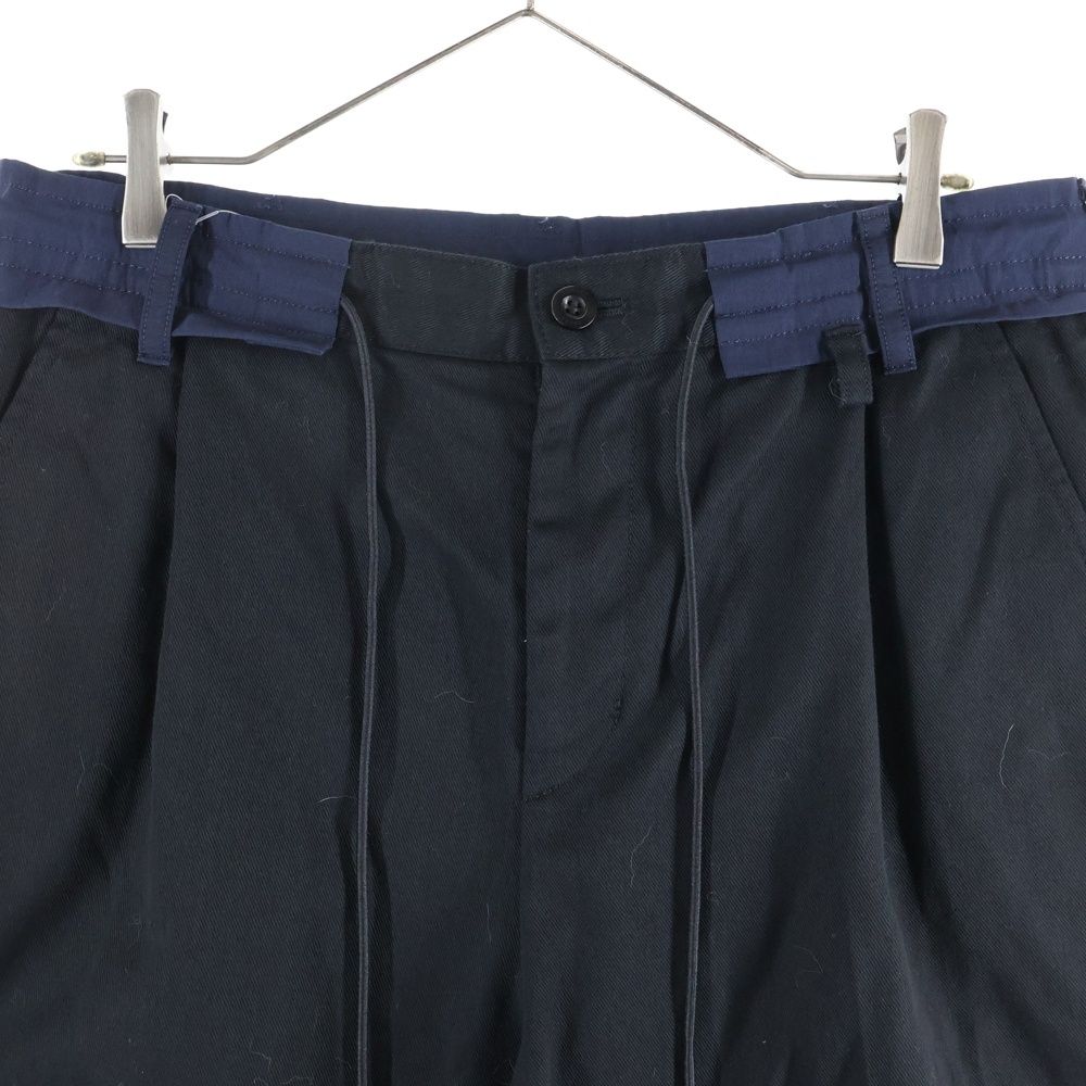 Sacai (サカイ) 21AW Chino Grosgrain Wide Tapered Pants チノ