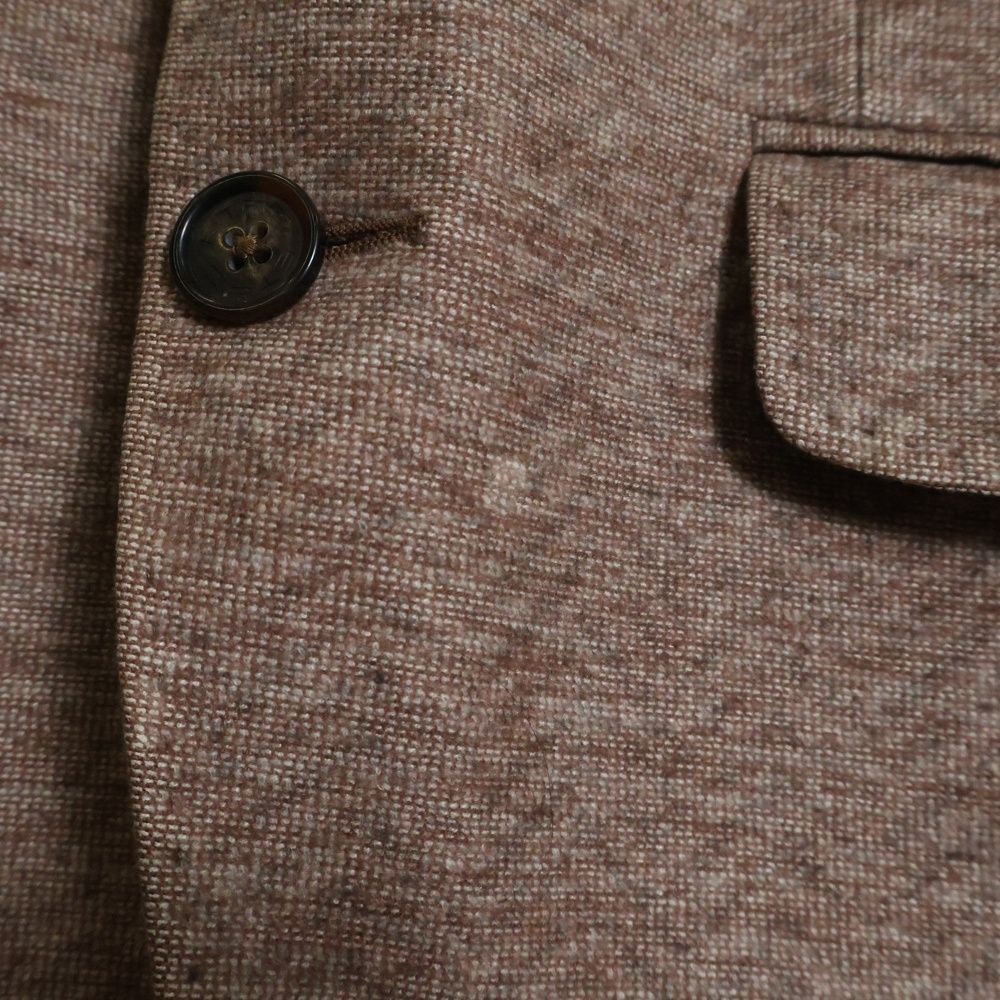 ETRO エトロ テーラードジャケット 裏ペイズリー柄 裏シルク　イタリア製 ETRO(エトロ) 裏地ペイズリー柄 2B シルクテーラードジャケット ピンク