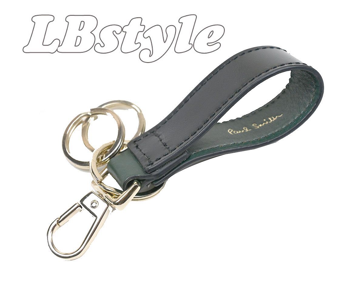 ポールスミス キーホルダー ポール スミス paulsmith コードバン２３馬革 牛革 キーリング