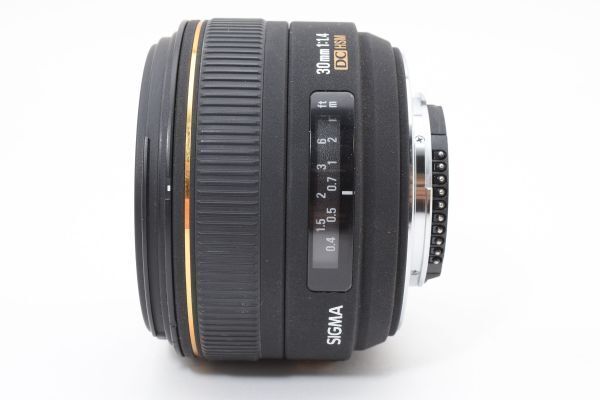 ☆光学美品 / ジャンク☆ シグマ SIGMA EX 30mm F1.4 DC HSM 【前後