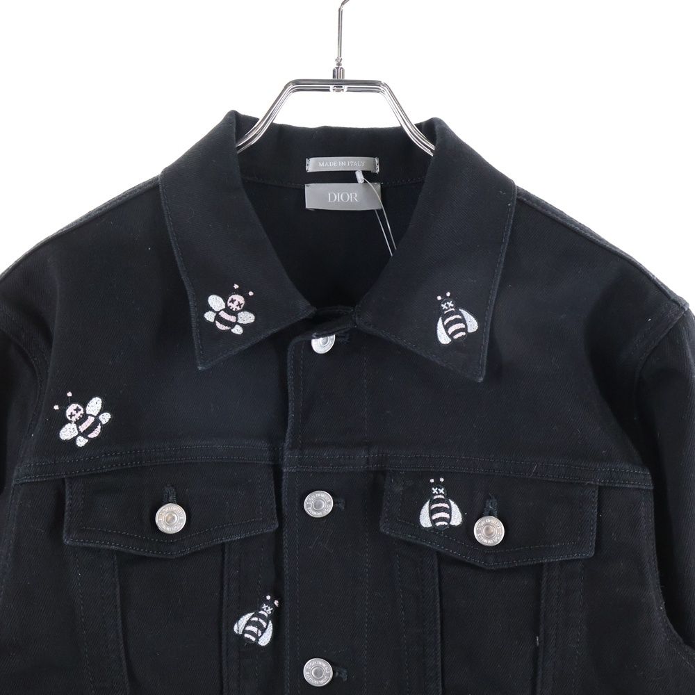 Dior HOMME (ディオールオム) ×KAWS 19SS Bee刺繍 トラッカーデニム