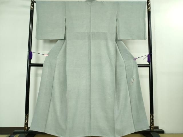 上 人間国宝 初代 二代目 六谷梅軒 六谷紀久男 親子作 錐彫り 重要無形文化 財伊勢型紙 江戸小紋 反端付き kh 6