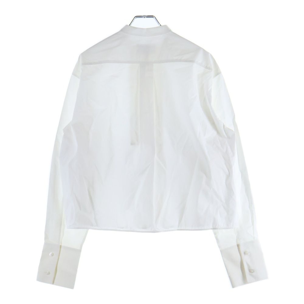 JIL SANDER ジルサンダー BAND COLLAR SHIRT 3 B バンド 長袖シャツ ブラウス レディース ホワイト J 45001