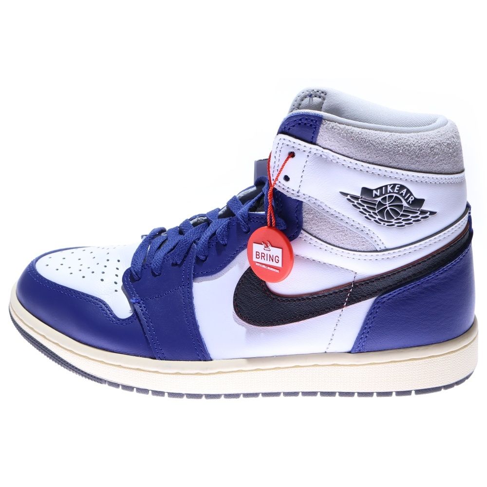 NIKE ナイキ AIR JORDAN 1 HIGH OG RARE DEEP ROYAL BLUE エアジョーダン1 ハイ エア ディープロイヤルブルー ハイカットスニーカー US 9 27 cm DZ 5485-100