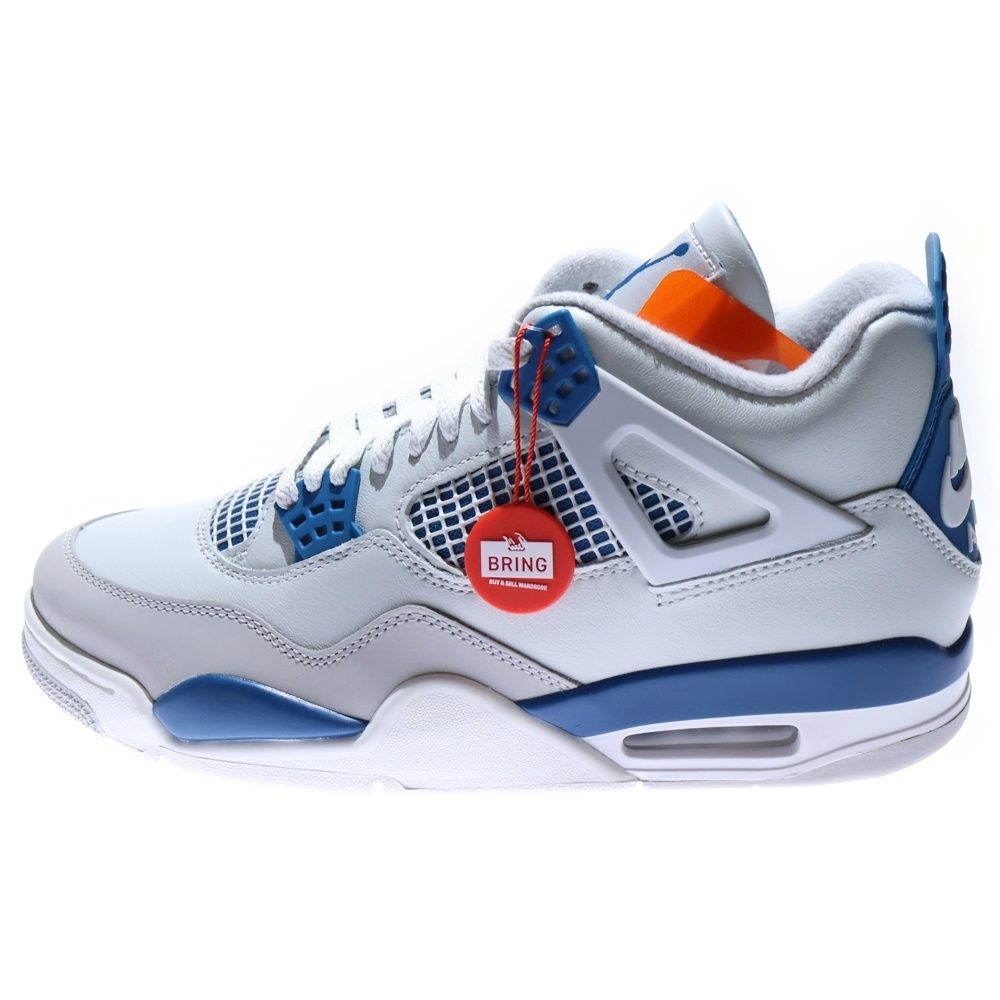 NIKE ナイキ AIR JORDAN 4 RETRO BLUE エアジョーダン4 レトロ インダストリアルブルー ミッドカットスニーカー ホワイト ブルー US 10 28 cm FV 5029 141
