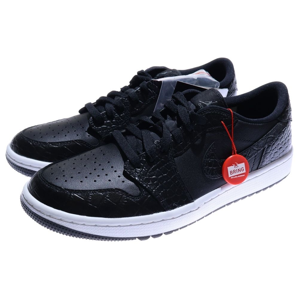 NIKE ナイキ JORDAN 1 LOW GOLF Black Crocodile Skin エアジョーダン1 ロー ゴルフ ブラック クロコダイルスキン ローカットスニーカー US 10 28 cm DD 9315-003