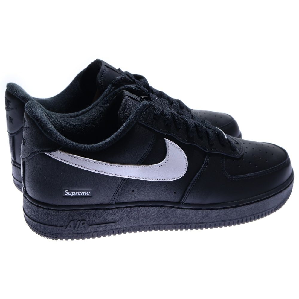  NIKE ナイキ SUPREME AIR FORCE 1 LOW SP シュプリーム エアフォース1 ローカットスニーカー ブラック US 11 5 29 cm CU 9225 002 スニーカー 靴
