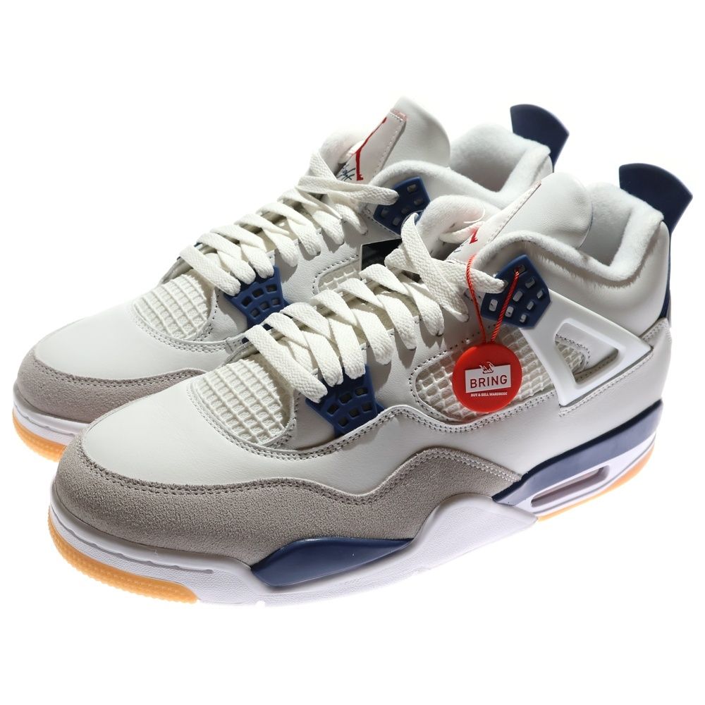 NIKE SB ナイキエスビー Air Jordan 4 Retro SP エアジョーダン4 ローカットスニーカー ホワイト DR 5415-100 US 10.5 28.5 cm