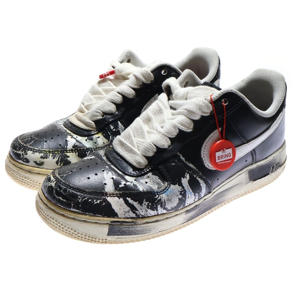 NIKE ナイキ × AIR FORCE 1 LOW PARA NOISE ピースマイナスワン エアフォース1 パラノイズ ローカットスニーカー ブラック US 10 28 cm AQ 3692-001