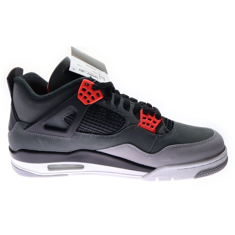 Nike Air Jordan 4 ブラック/レッド/グレー Nike Air Jordan 4 ブラック/グレー/レッド AIR JORDAN 4 RETRO