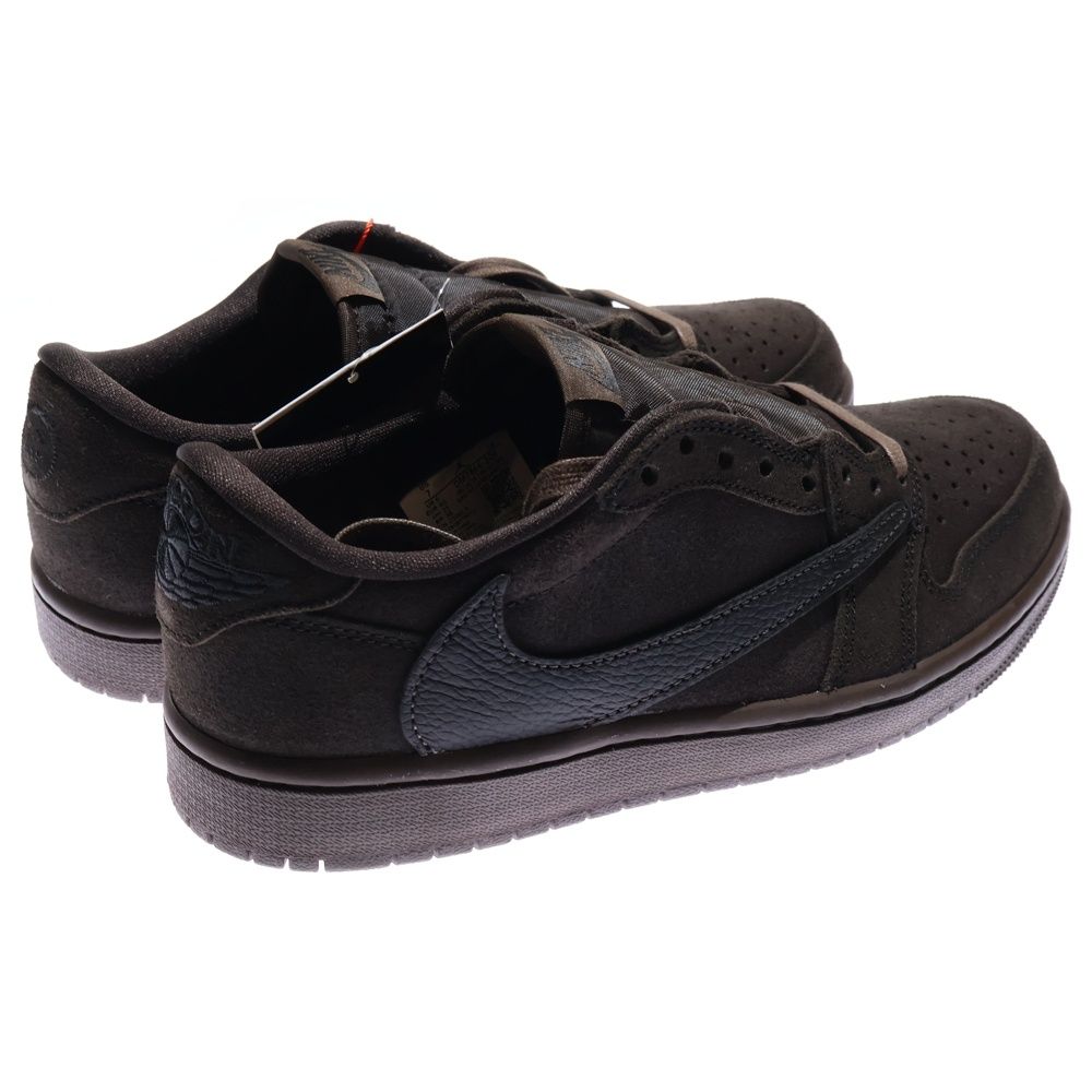  NIKE ナイキ TRAVIS SCOTT AIR JORDAN 1 LOW OG SP VELVET BROWN AND DARK MOCHA トラヴィススコット エアジョーダン1 ローカットスニーカー ブラウン US 9 27 cm DM 7866 202 スニーカー 靴