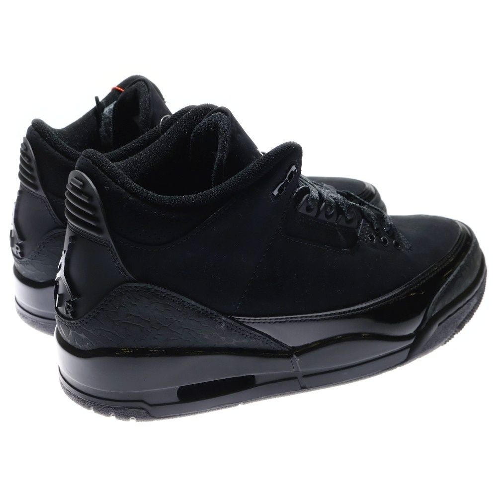  NIKE ナイキ AIR JORDAN 3 RETRO BLACK CAT CT 8532 001 エアジョーダン3 レトロ ブラックキャット ハイカットスニーカー ブラック US 8 26 cm スニーカー 靴