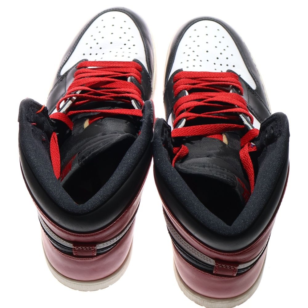  NIKE ナイキ AIR JORDAN 1 RETRO HIGH OG BLACK TOE エアジョーダン1 レトロ ブラックトゥリイマジンド ハイカットスニーカー US 9 5 27 cm DZ 5485 106 スニーカー 靴