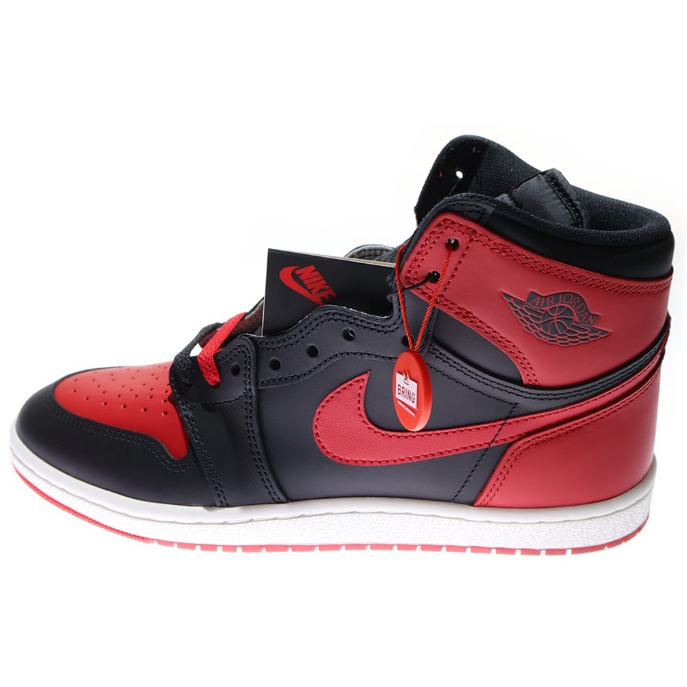 NIKE ナイキ AIR JORDAN 1 HIGH 85 BRED 2025 エアジョーダン ブレッド ハイカットスニーカー US 10 28 cm レッド ブラック HV 6674 067