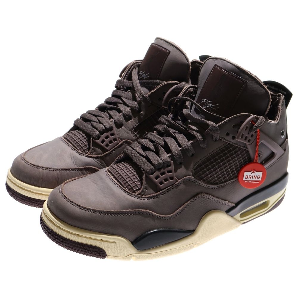 NIKE ナイキ ×A MA MANIERE AIR JORDAN 4 VIOLET ORE ア マ マニエール エアジョーダン4 バイオレット オレ ハイカットスニーカー ブラウン US 10.5 28.5 cm DV 6773-220