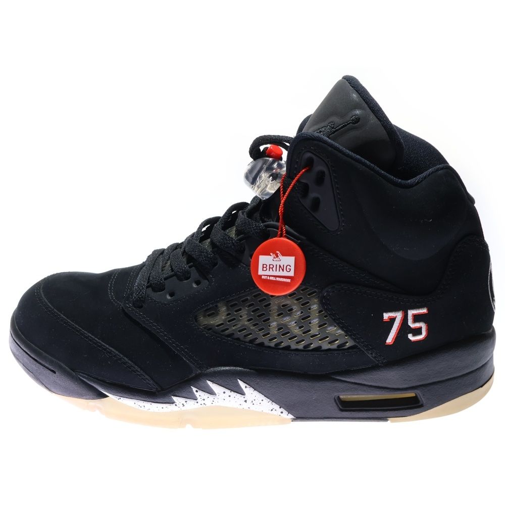 NIKE ナイキ ×PARIS SAINT-GERMAIN AIR JORDAN 5 パリサンジェルマン エアジョーダン5 ハイカットスニーカー ブラック US 9 27 cm AV 9175-001