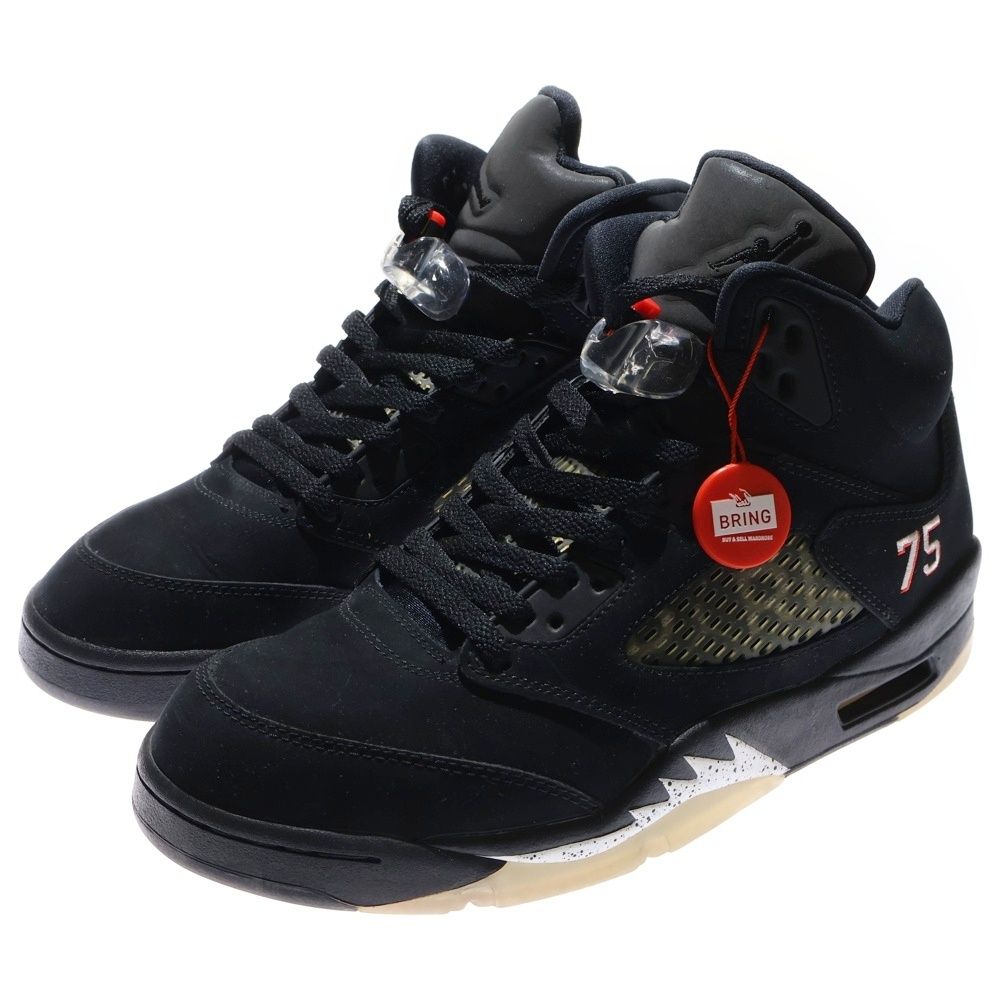NIKE ナイキ ×PARIS SAINT-GERMAIN AIR JORDAN 5 パリサンジェルマン エアジョーダン5 ハイカットスニーカー ブラック US 9 27 cm AV 9175-001