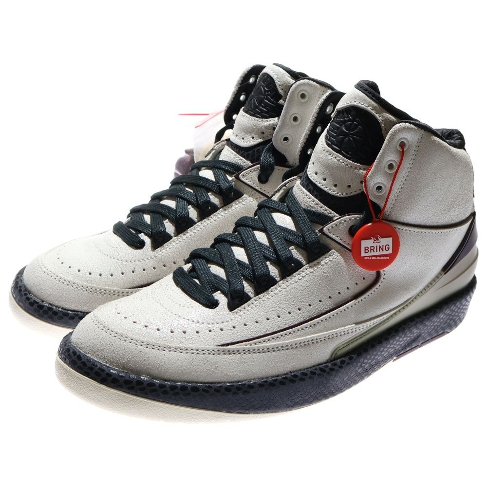 NIKE ナイキ ×A MA MANIERE AIR JORDAN 2 RETRO SP ア マ マニエール エアジョーダン レトロ ハイカットスニーカー アイボリー US 9 27 cm DO 7216-100