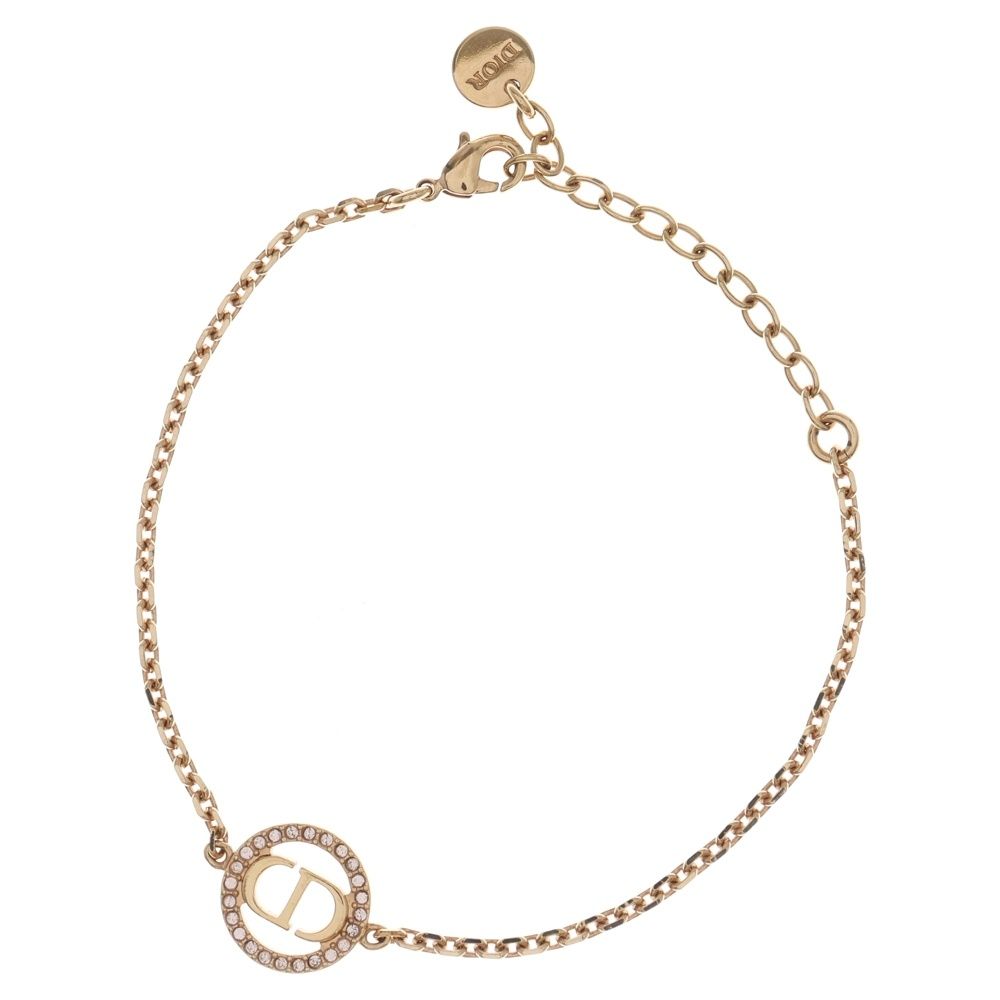 Dior CDロゴ×スター パヴェストーン エレガントブレスレット Christian