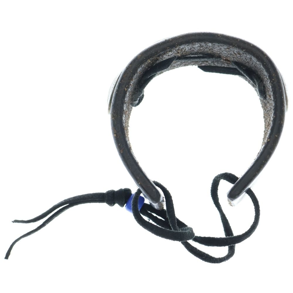 goro s ゴローズ 5セントコンチョ レザーブレスレット ブラック ブレスレット アクセサリー メンズ