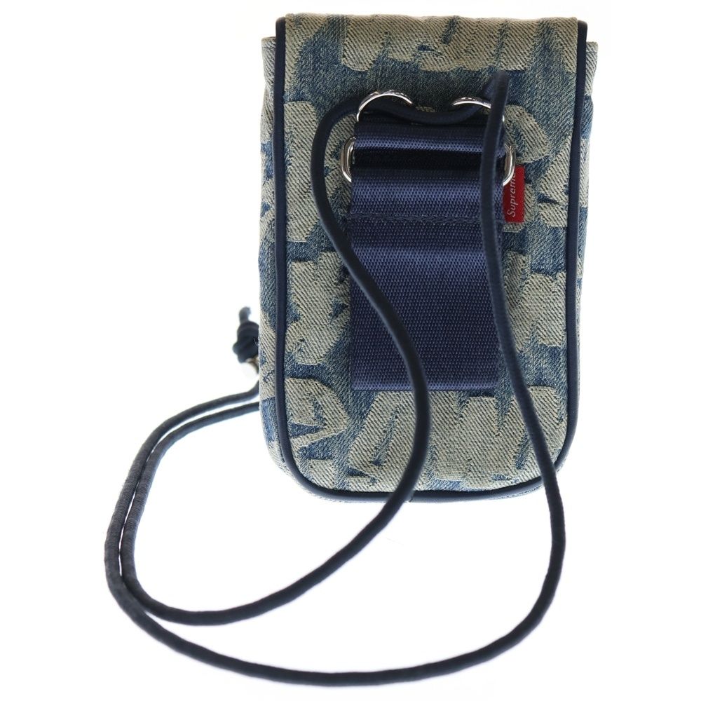 SUPREME (シュプリーム) 22SS Fat Tip Jacquard Denim Neck Pouch