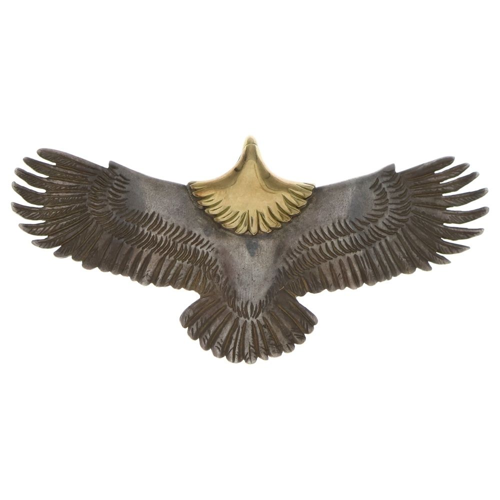 TADY KING タディアンドキング 特大イーグル頭金 シルバーゴールド