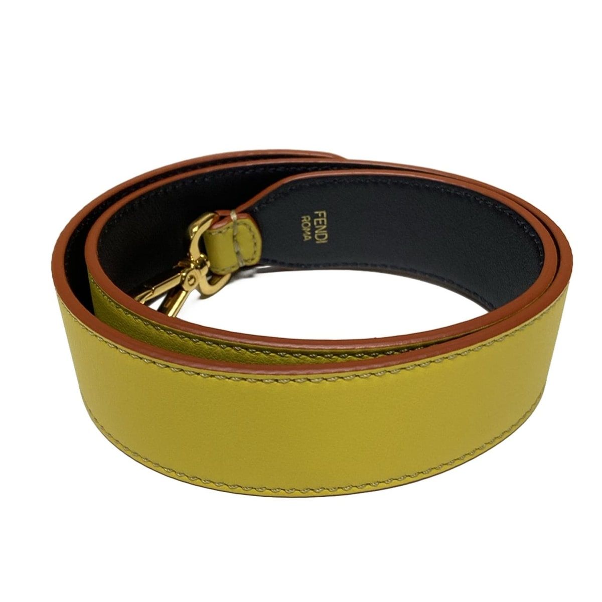 FENDI(フェンディ) ショルダーストラップ ストラップユー イエロー