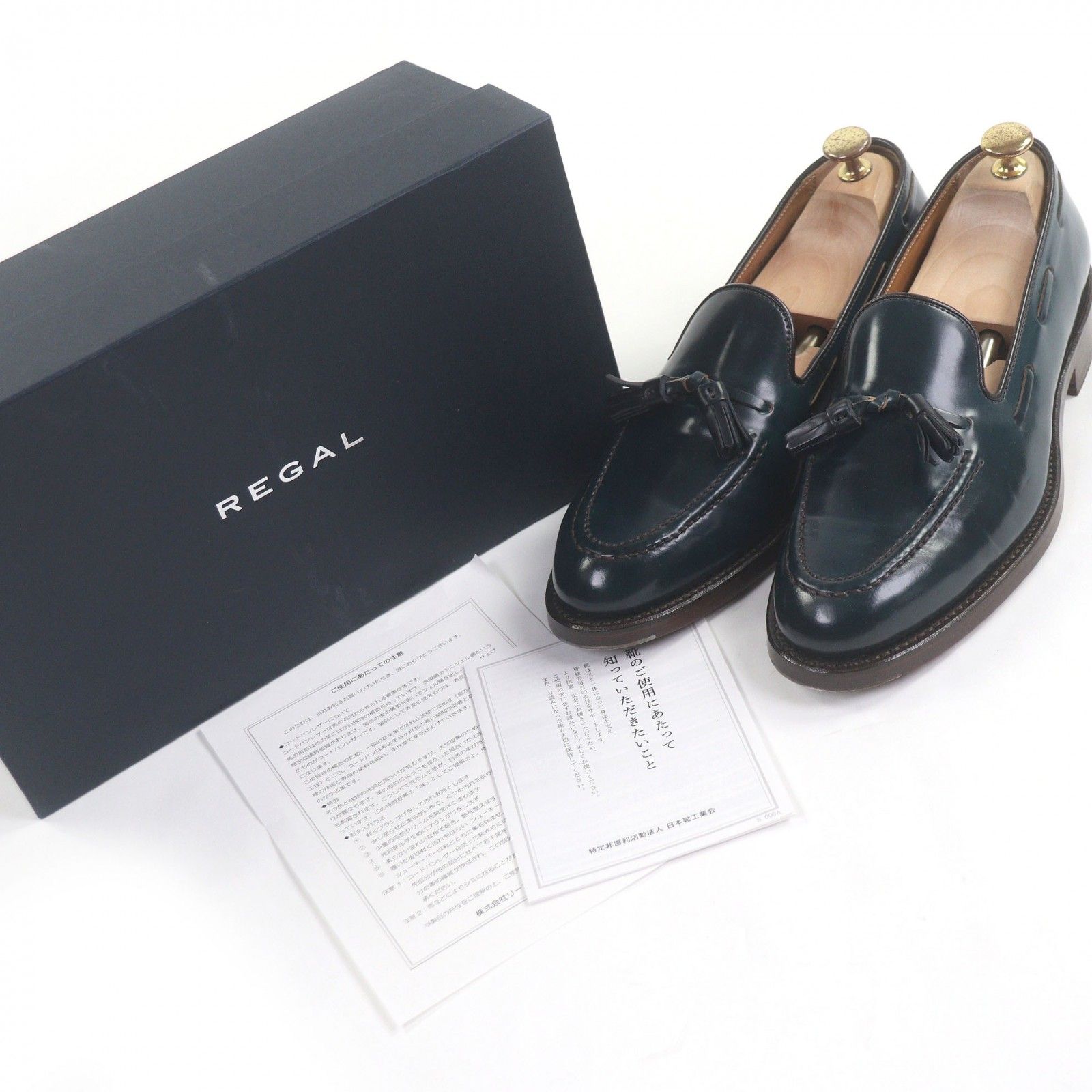 極美品□REGAL リーガル 209S コードバン 伊勢丹靴博2022年限定
