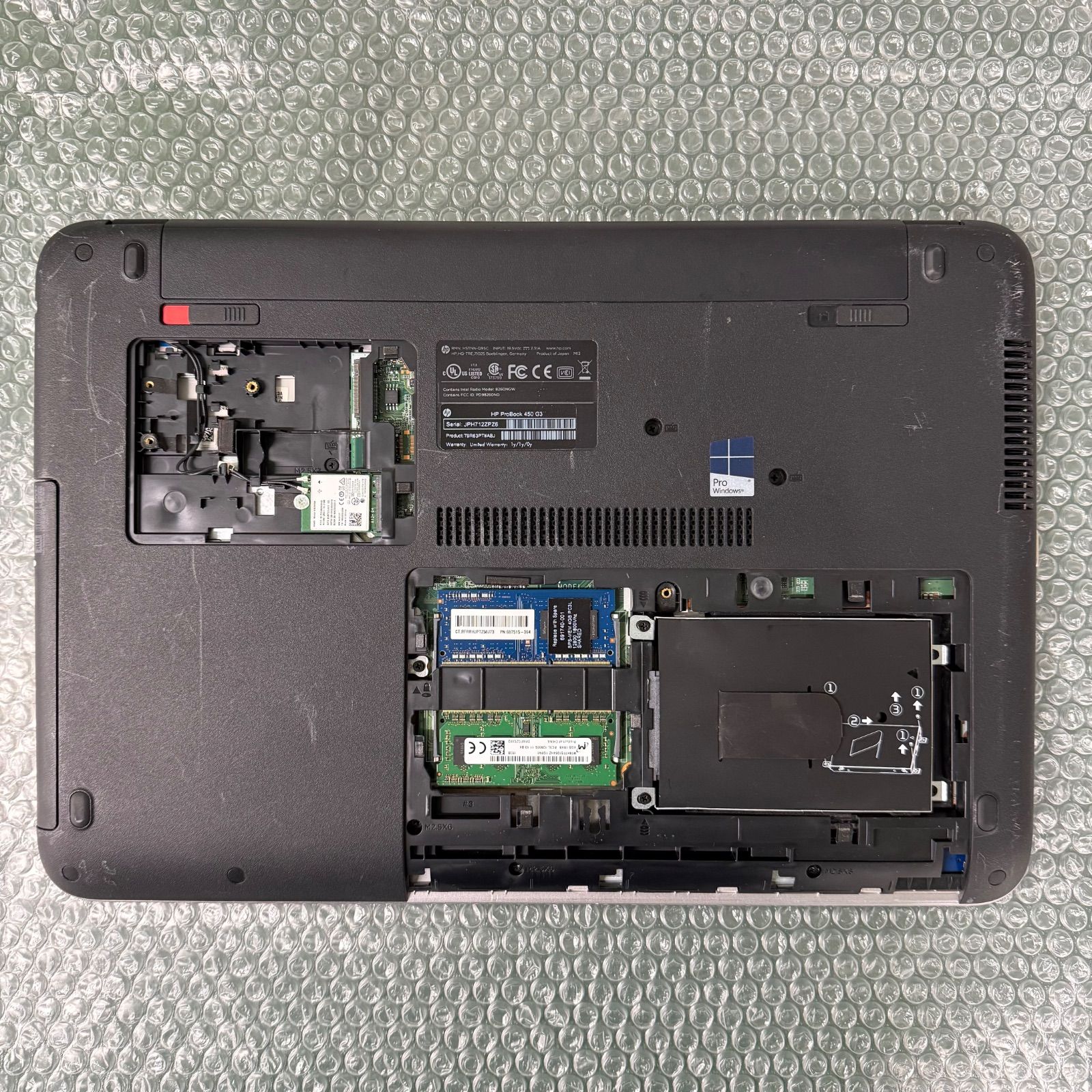 ジャンク品】Hp probook450 G3 corei3 ジャンクノートPC - メルカリ