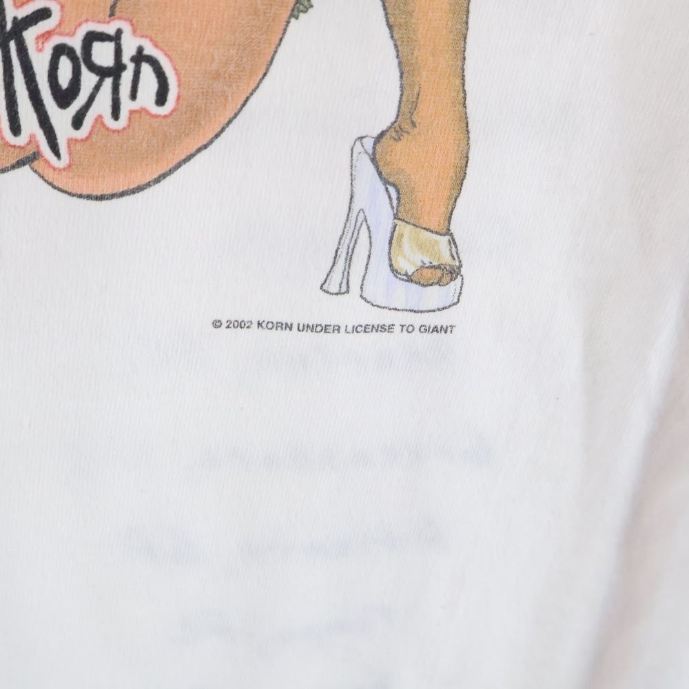 VINTAGE (ヴィンテージ) 00s KORN POP SUN TOUR コーン 両面プリント T