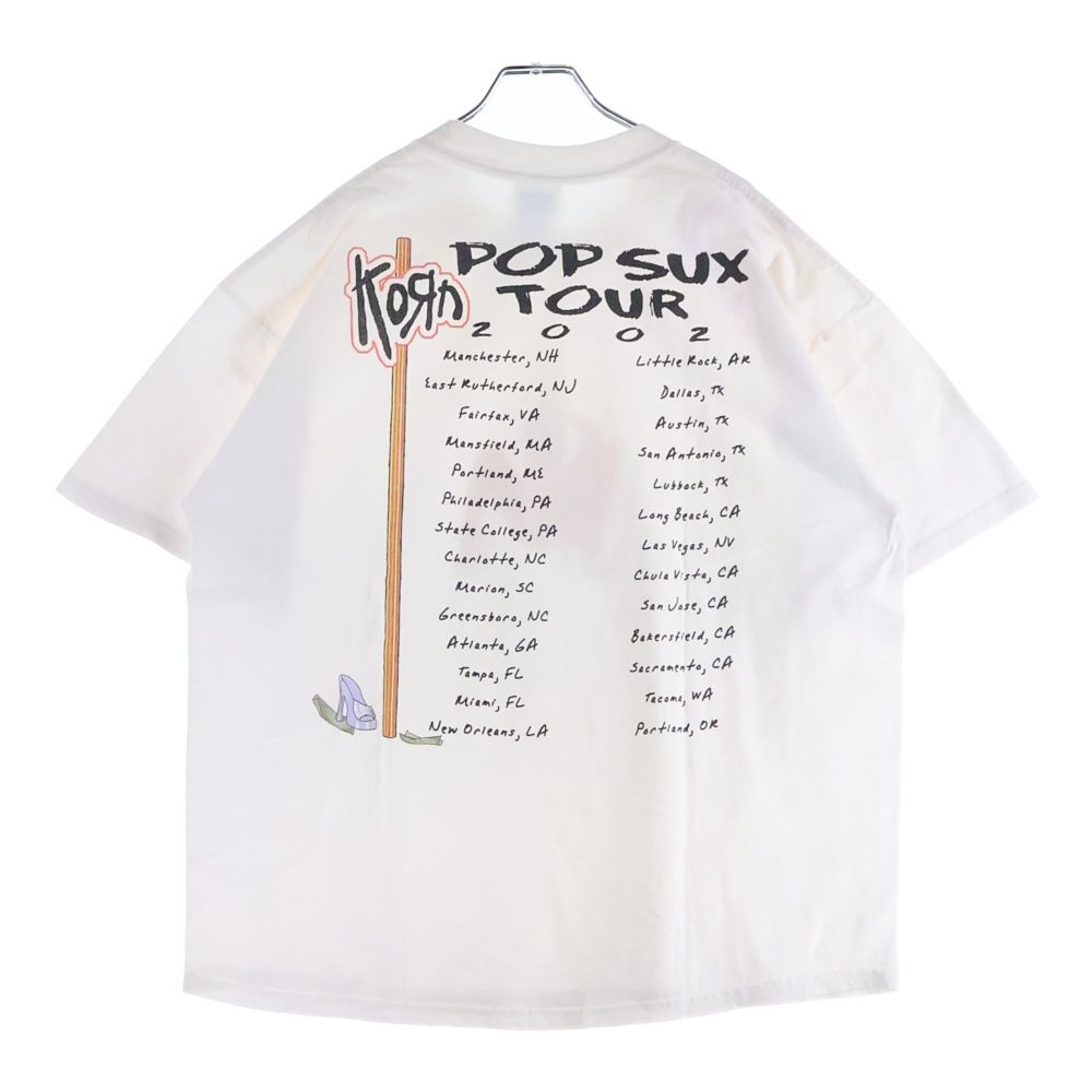 VINTAGE (ヴィンテージ) 00s KORN POP SUN TOUR コーン 両面プリント T