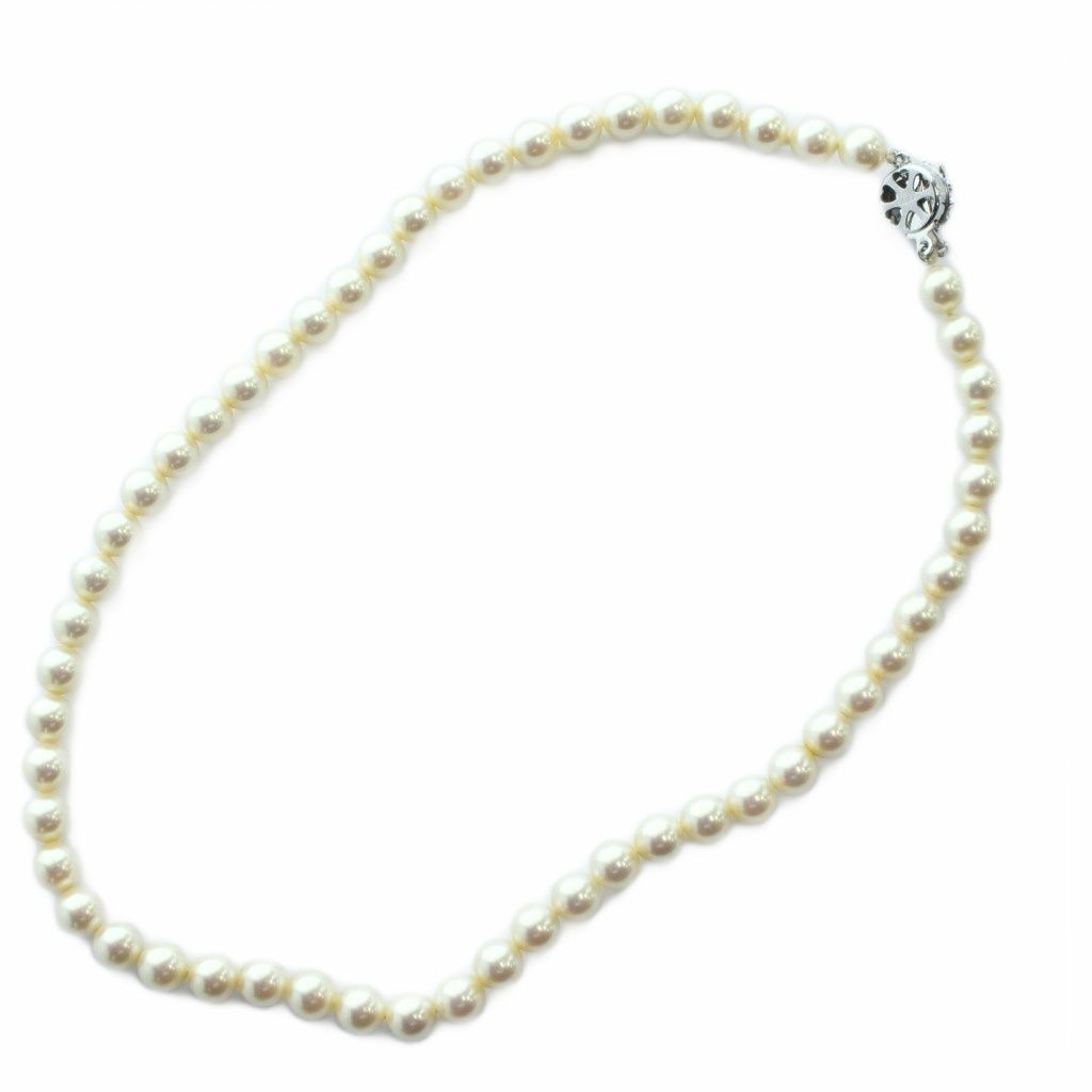 ネックレス 真珠 パール 7 mm シルバー金具 白 ホワイト KW GY 99