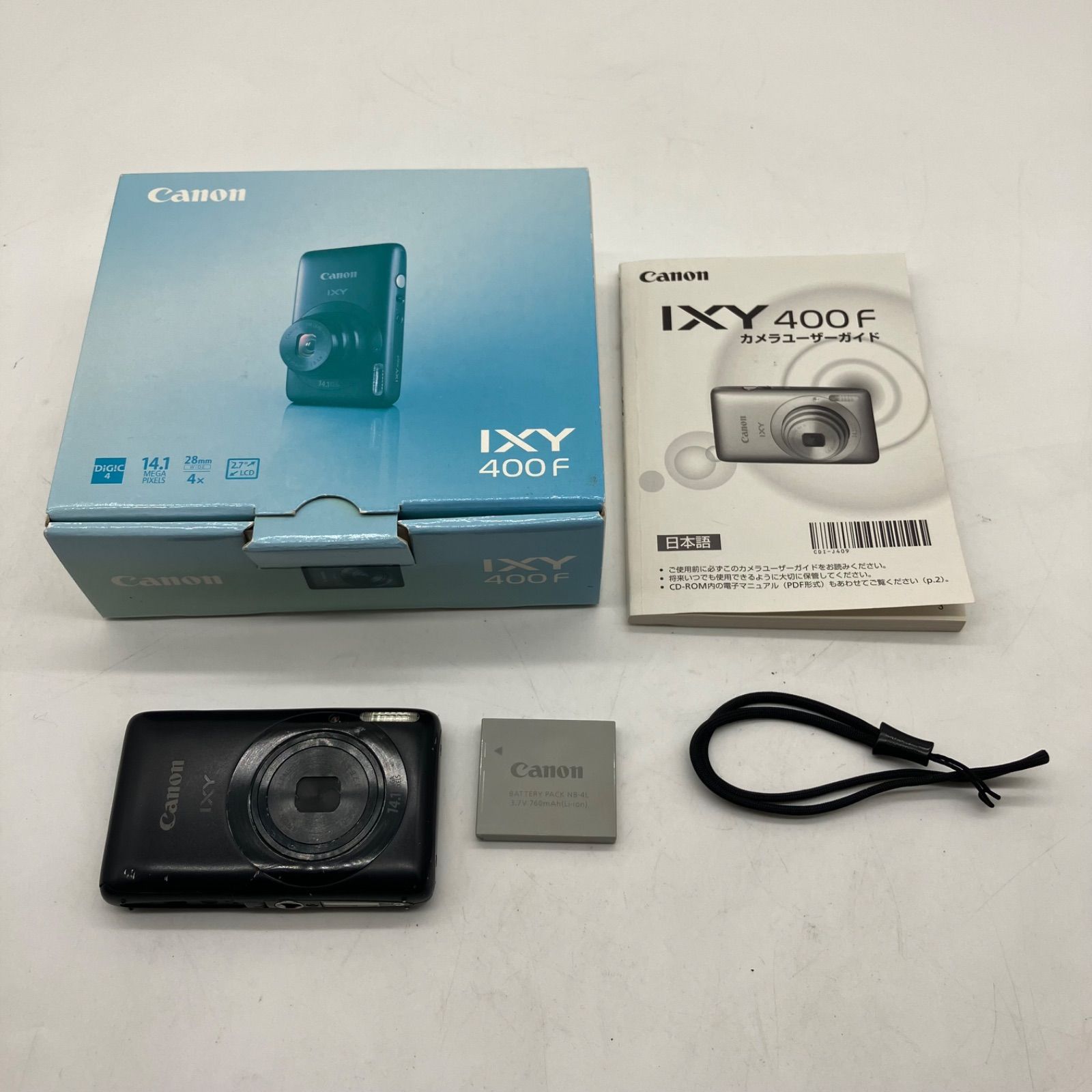 お買い得】Canon コンパクトデジタルカメラ IXY 400F PC1472 ブラック