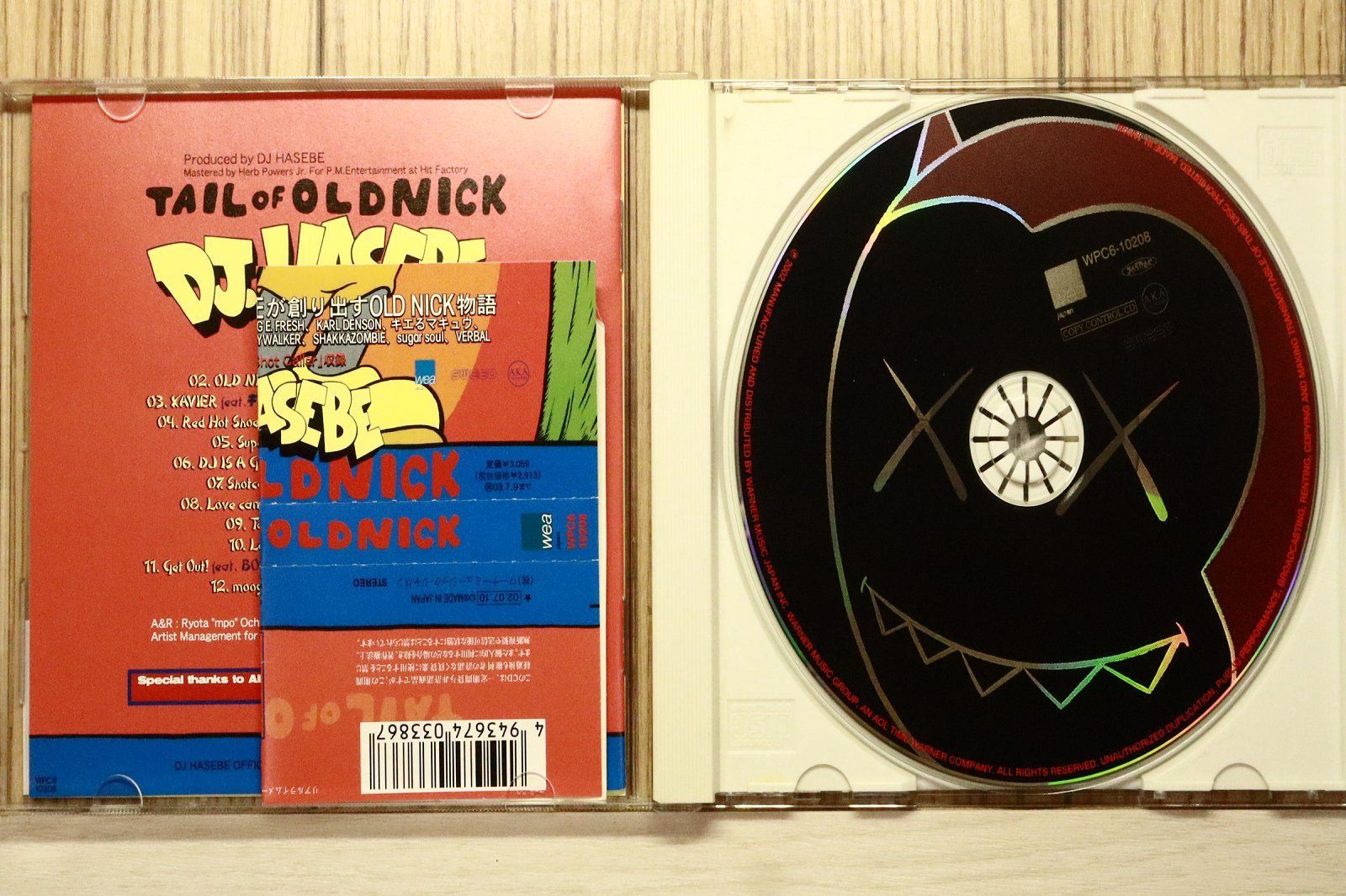 国内盤CD☆ディージェイ ハセベ/DJ Hasebe□ TAIL OF OLD NICK(CCCD