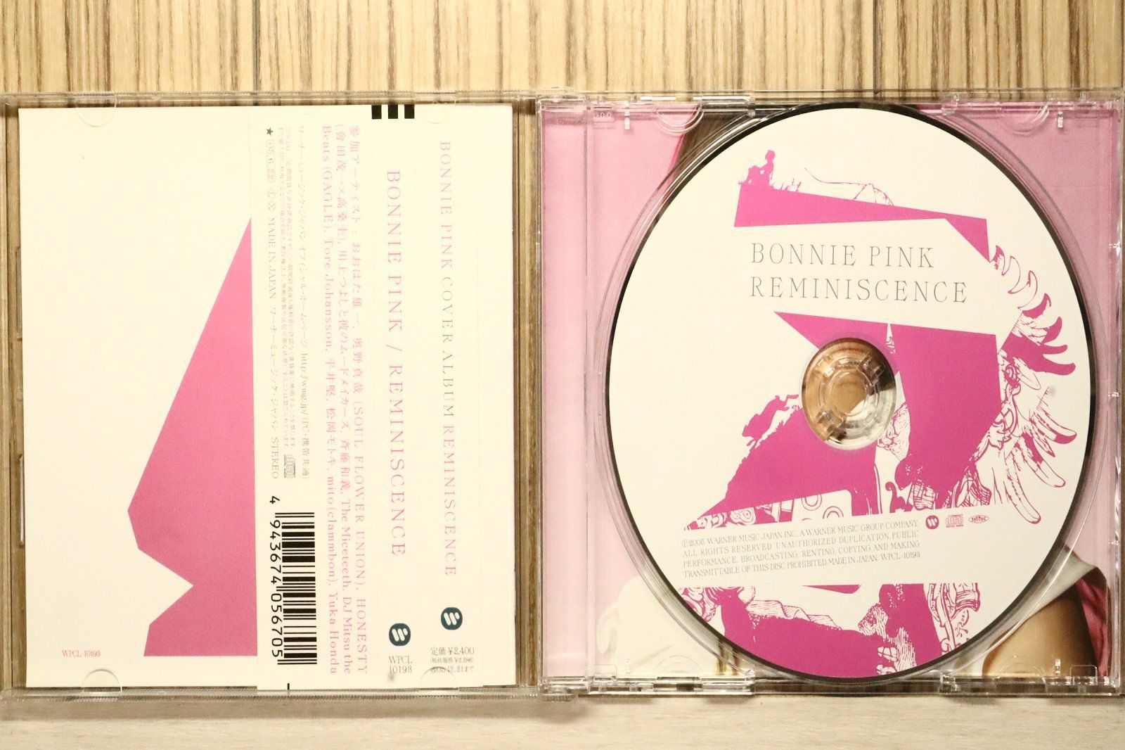 国内盤CD☆ボニー・ピンク/BONNIE PINK□ REMINISCENCE 【WPCL10193