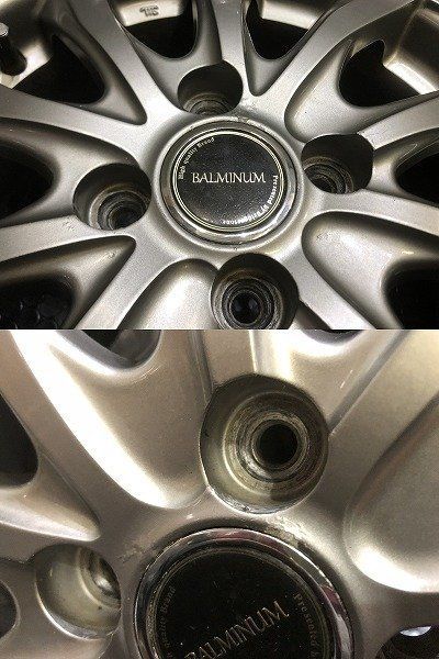  DUNLOP ENASAVE EC 204 175 65 R 14 夏タイヤ BS バルミナ 14インチ 5 45 22年製 フィット等 VTL 339 14インチ タイヤ ホイールセット