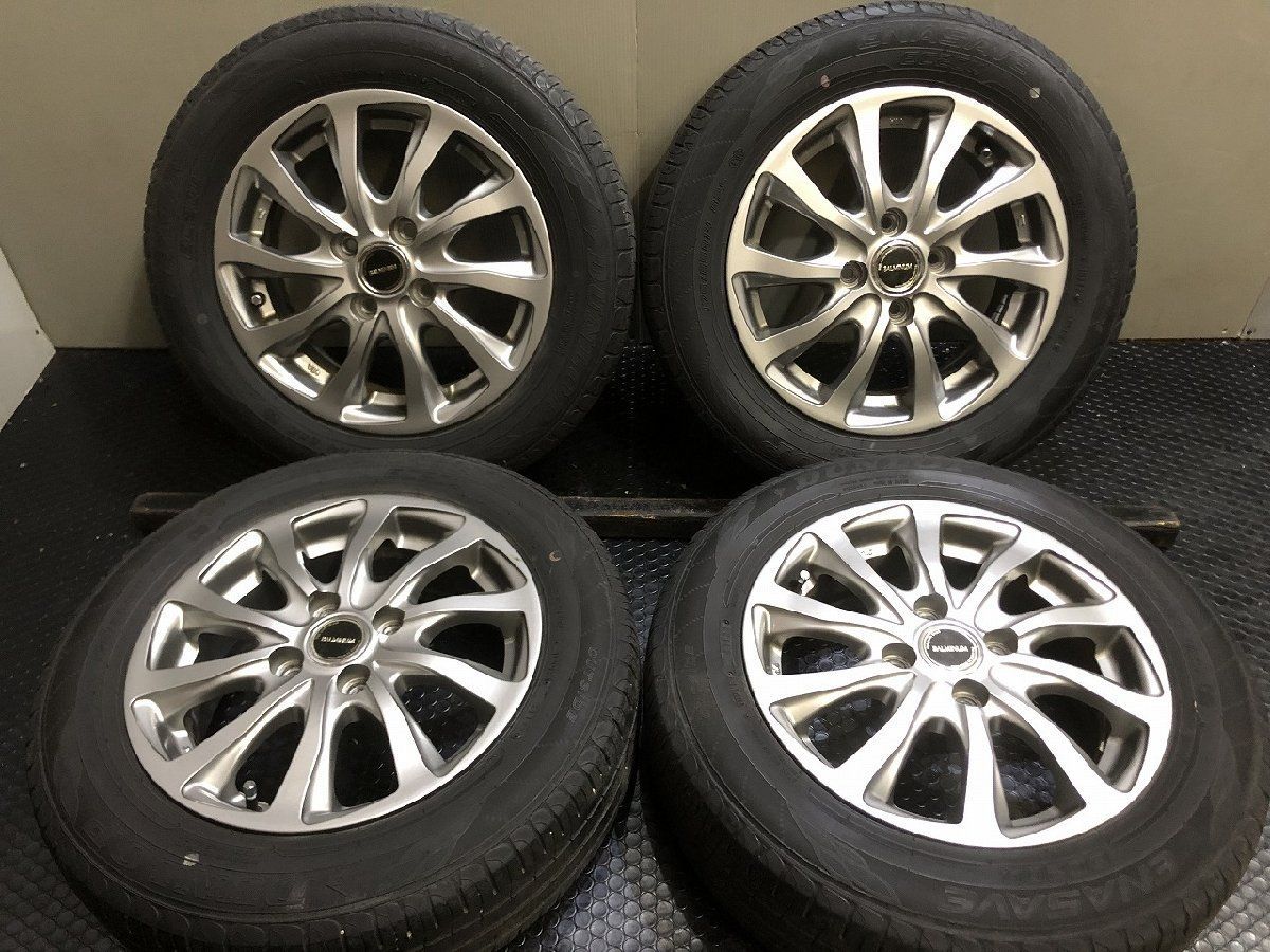 DUNLOP ENASAVE EC 204 175 65 R 14 夏タイヤ BS バルミナ 14インチ 5 45 22年製 フィット等 VTL 339