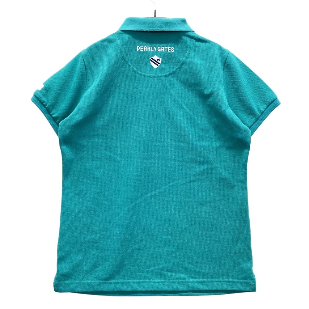 サイズ：1 PEARLY GATES パーリーゲイツ 半袖ポロシャツ グリーン系