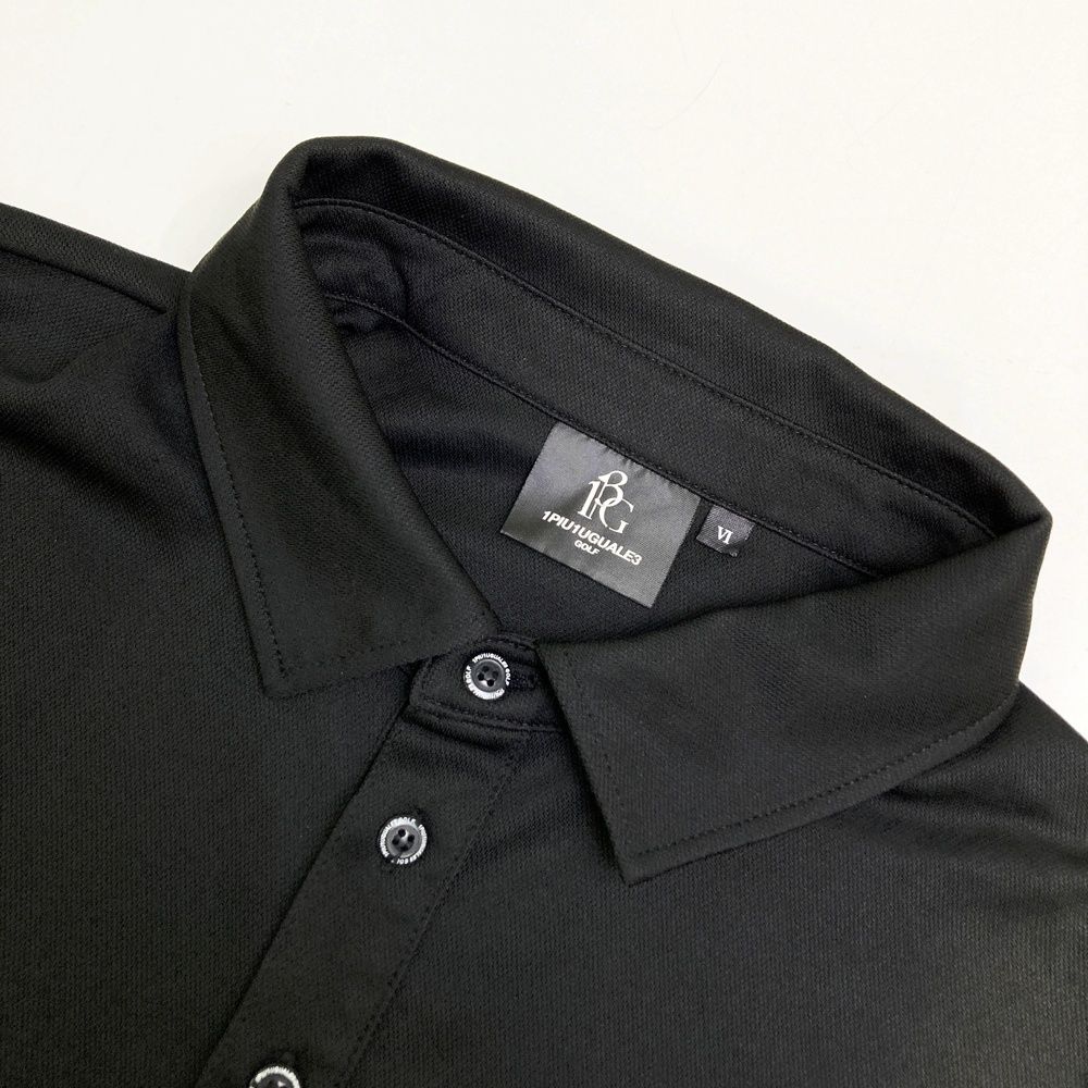 サイズ：6 1PIU1UGUALE3 GOLF 半袖ポロシャツ ブラック系