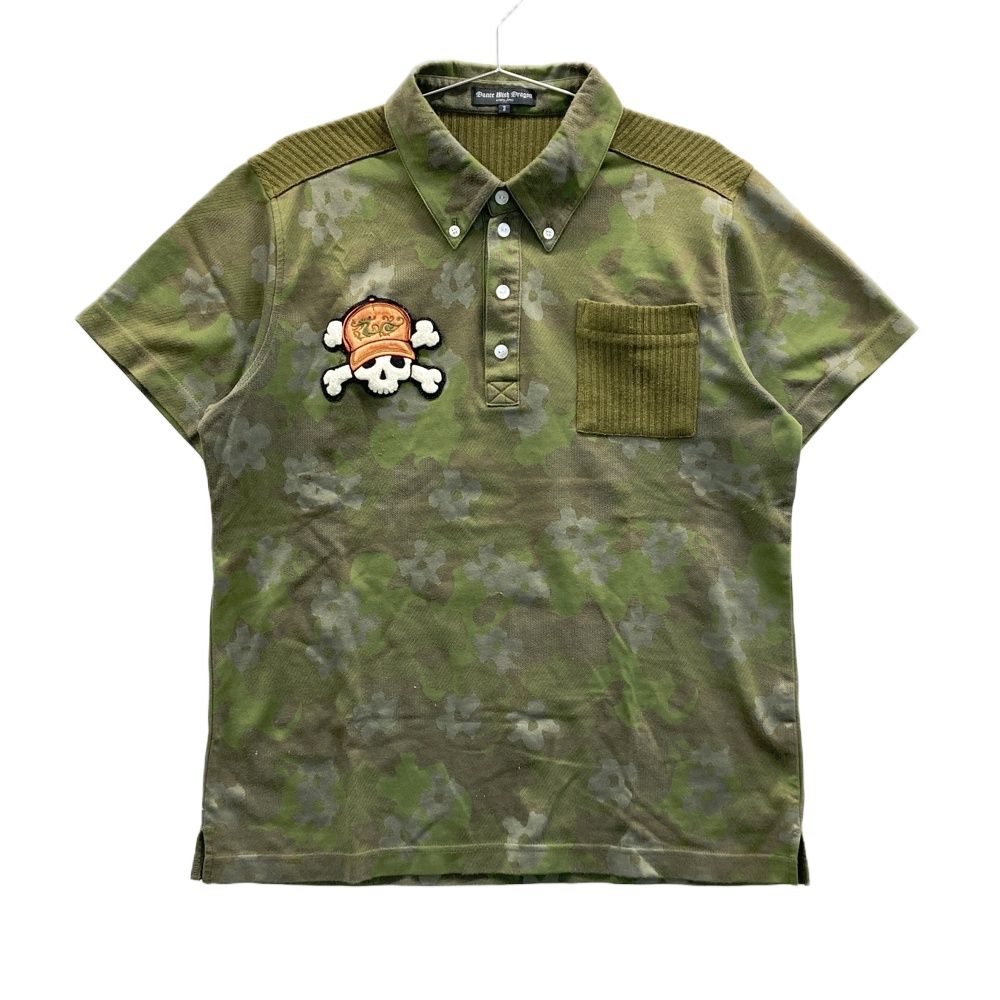 新品未使用　ダンスウィズドラゴン　シャツ　サイズ:3【L】 サイズ：3 DANCE WITH DRAGON ダンスウィズドラゴン 半袖ポロシャツ