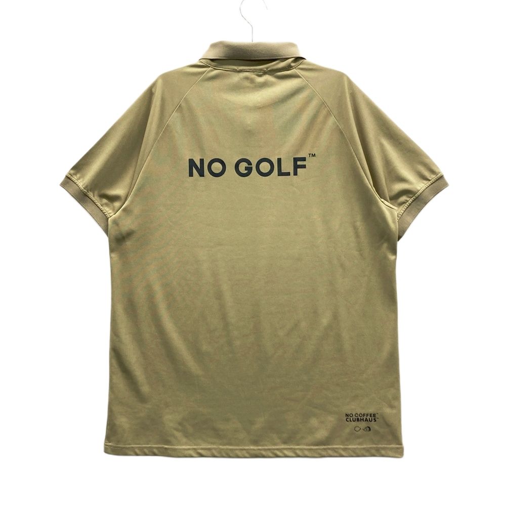 サイズ：XL NO COFFEE ノーコーヒー ×CLUBHAUS 半袖ポロシャツ