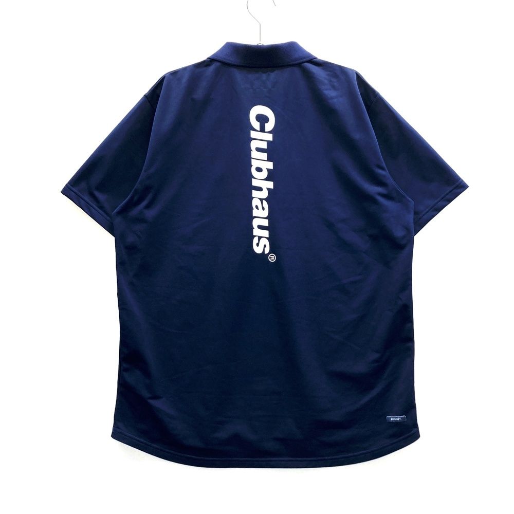 【新品未開封】Clubhaus × SOPHNET. ポロシャツ M サイズ：XL CLUBHAUS クラブハウス ×SOPHNET. 半袖ポロシャツ ネイビー