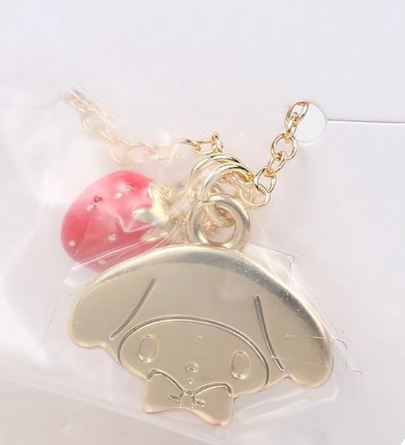 サンリオ] ぬいぐるみ＆ネックレス（ショートケーキ） マイメロディ