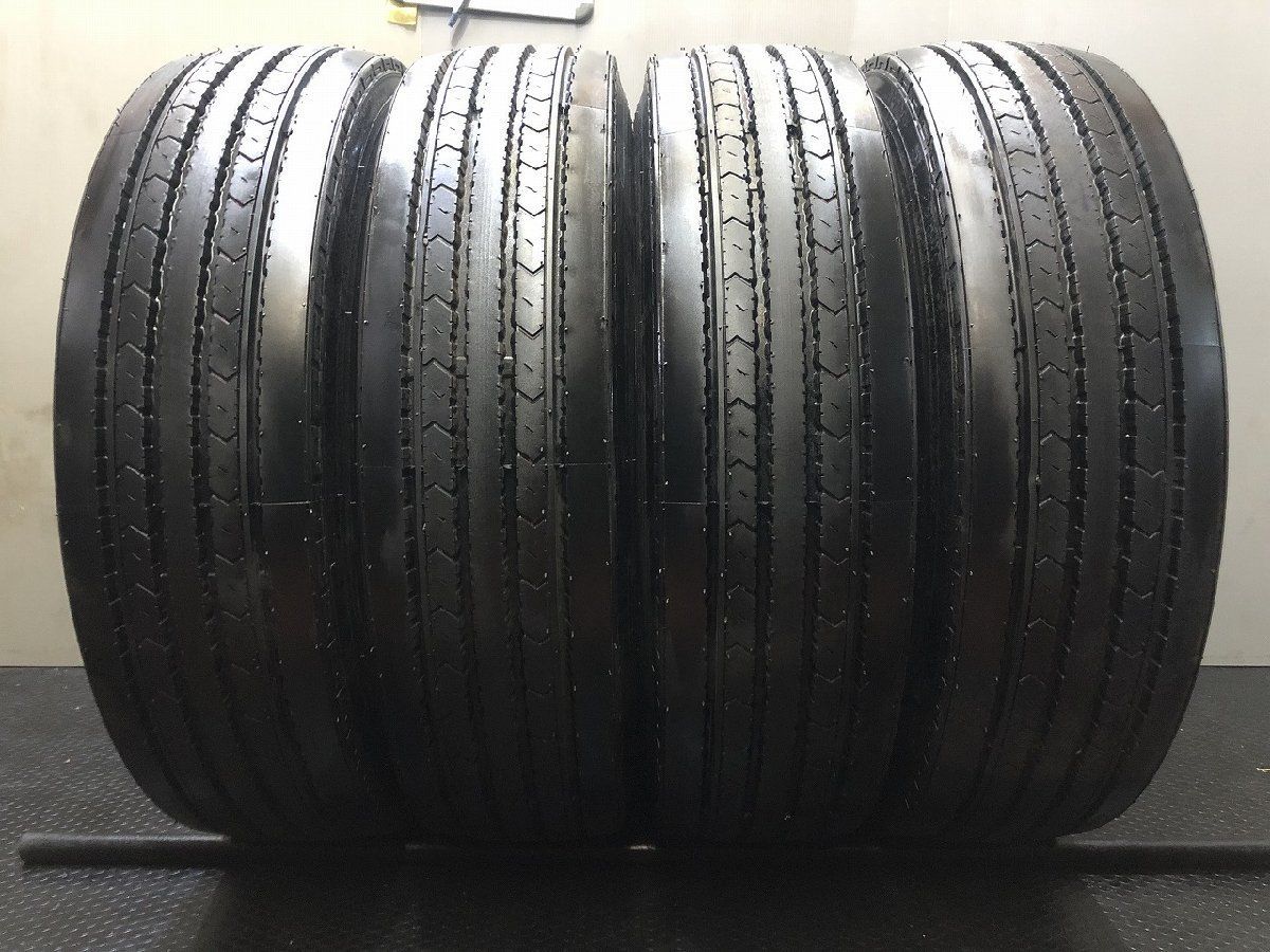 新車外し 札幌発 引取OK 25年製 DL SP 330 275 80 R 22 5 151 148 J 5インチ トラックタイヤ 夏タイヤ 4本 大型 地山 トラック KTS 382