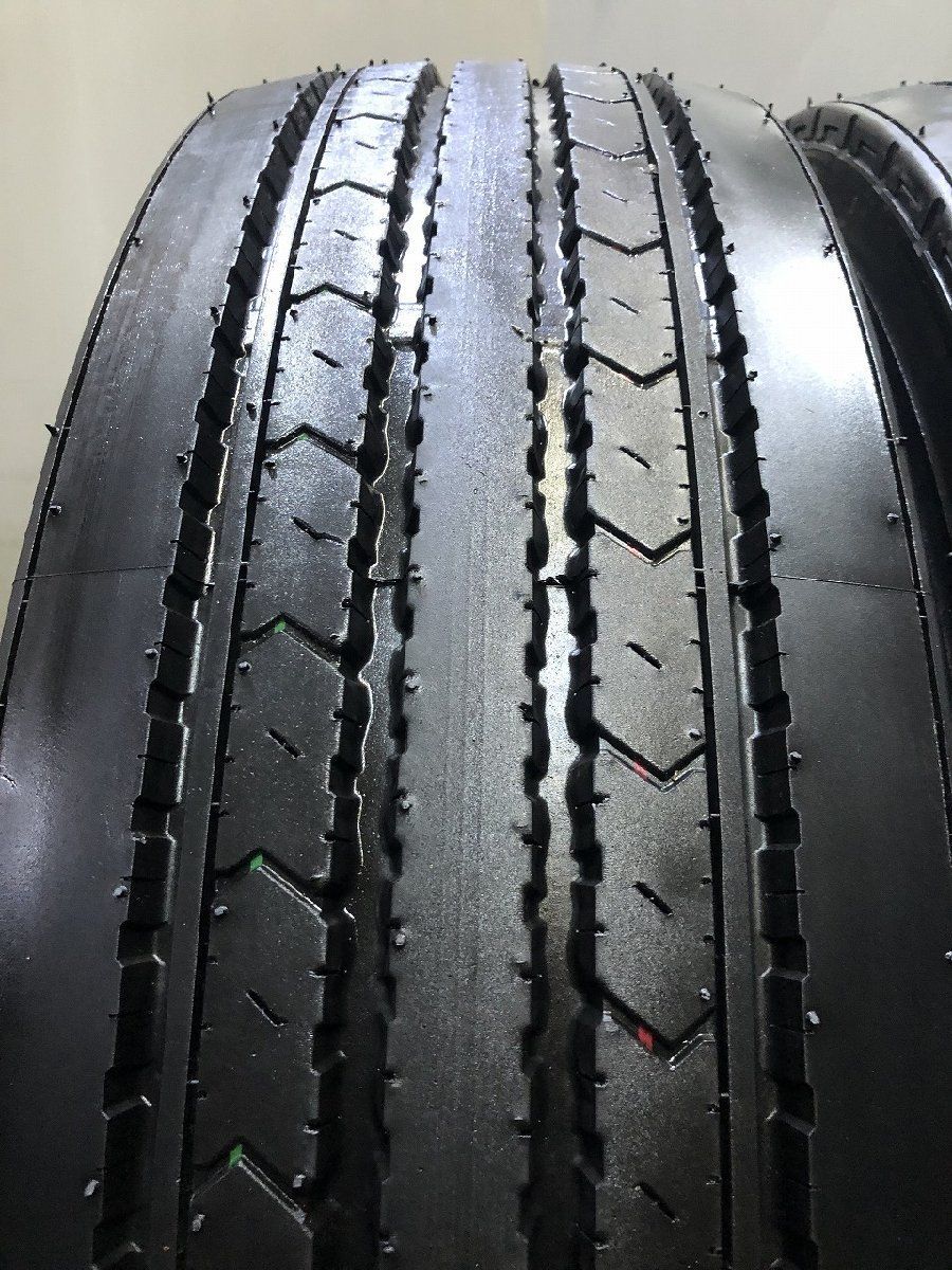 新車外し 札幌発 引取OK 25年製 DL SP 330 275 80 R 22 5 151 148 J 5インチ トラックタイヤ 夏タイヤ 4本 大型 地山 トラック KTS 382