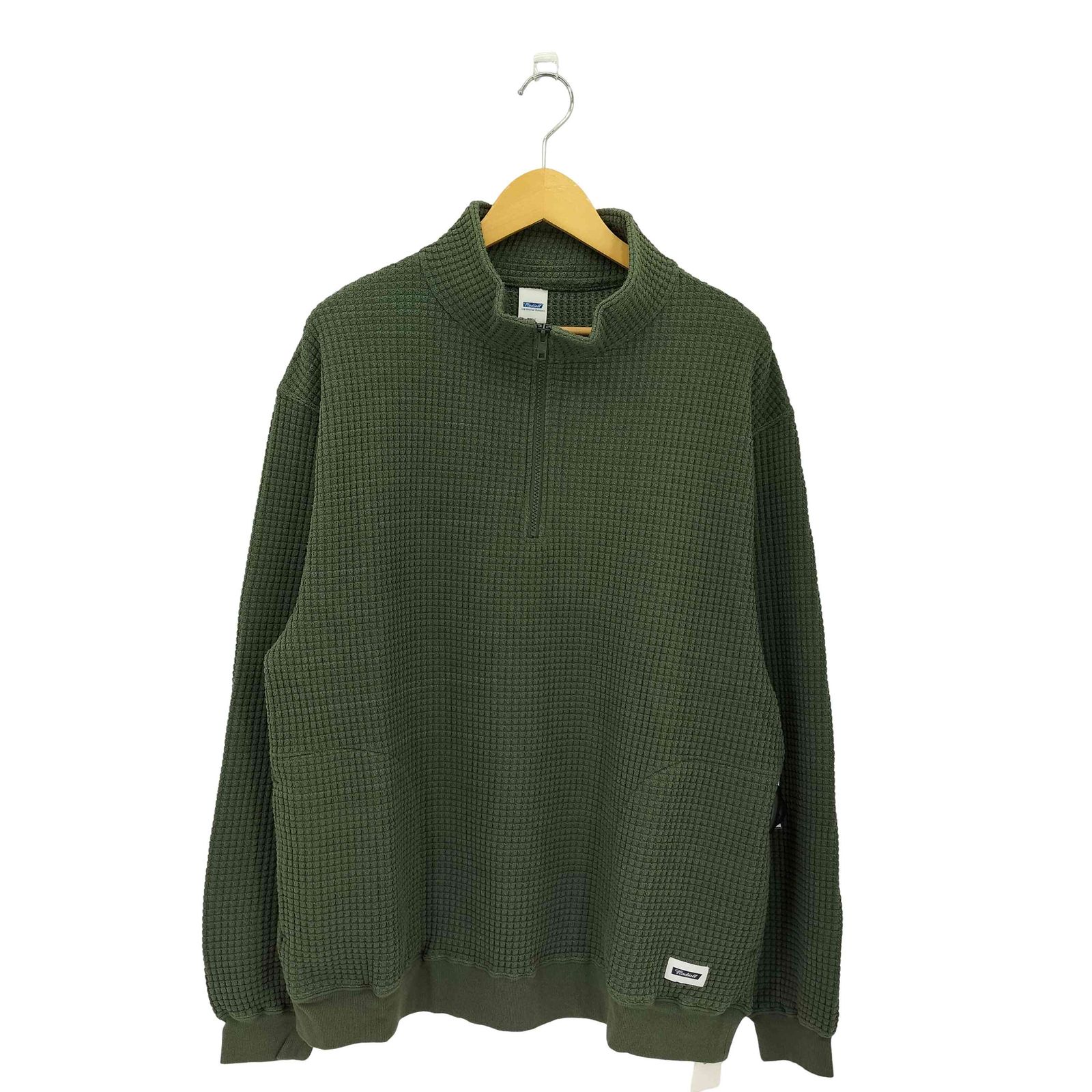 ラディアル RADIALL BIG WAFFLE - HALF ZIP SWEATSHIRT ハーフジップ